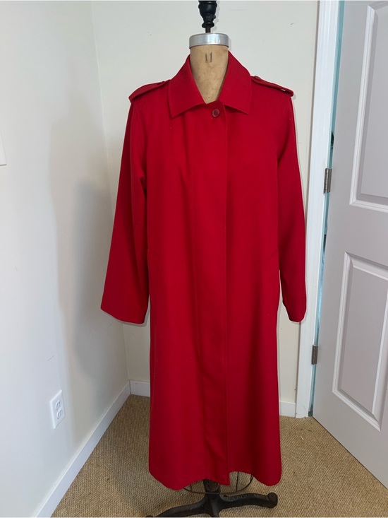 fleet street Jackets & Blazers - Classic Red Trench Coat - Women